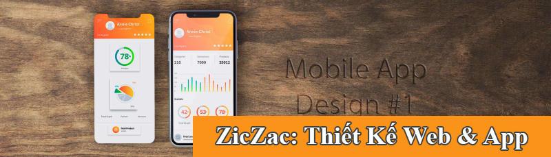  ZicZac là đơn vị thiết kế ứng dụng di động tại Vĩnh Phúc uy tín hàng đầu